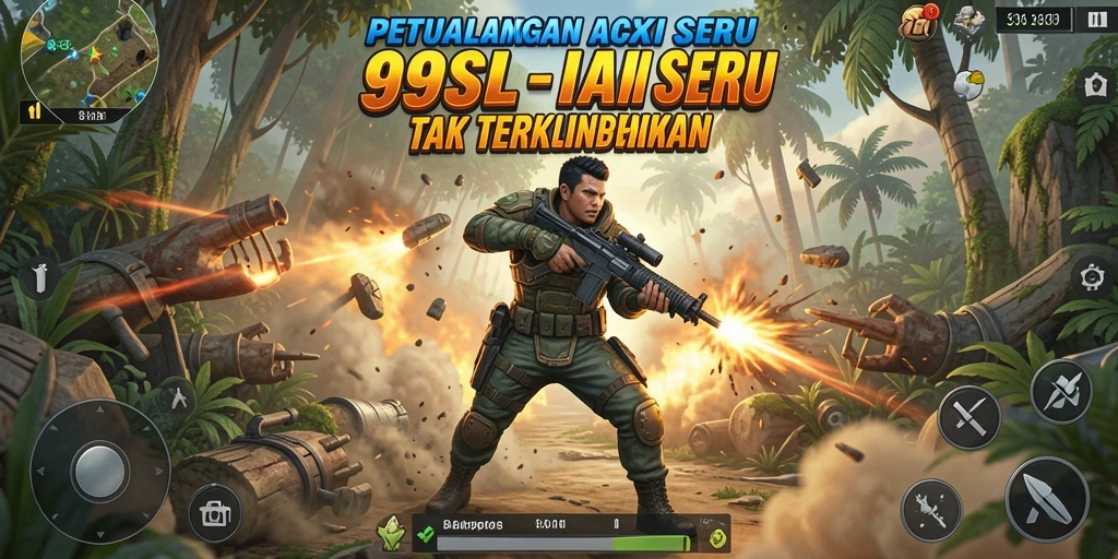 Tampilan gameplay aksi seru dalam 99SL dengan karakter dinamis.