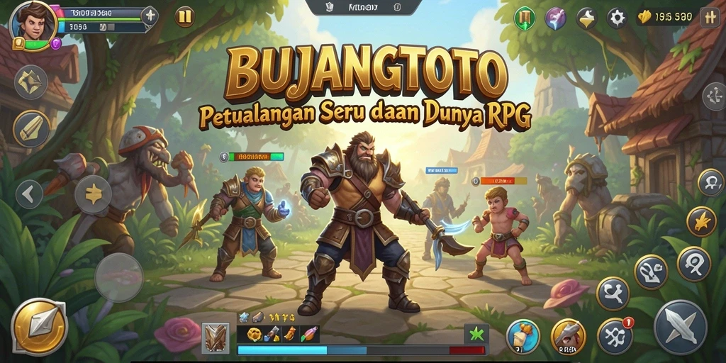 Tampilan menakjubkan gameplay RPG di BUJANGTOTO.
