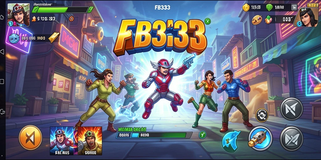 Screenshot gameplay FB333 yang penuh aksi dan keseruan.