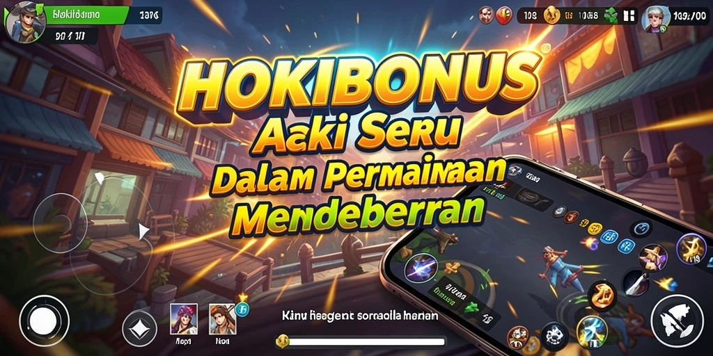 Tampilan menarik dari gameplay HOKIBONUS yang seru.
