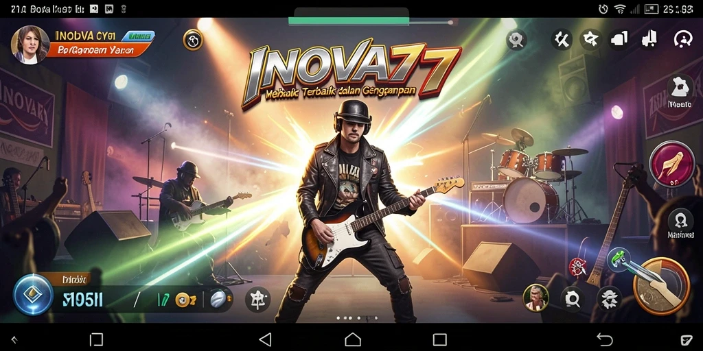 Tangkapan layar permainan INOVA77 yang menarik dan interaktif.