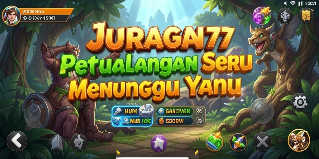 Tampilan menarik dari gameplay JURAGAN77 yang penuh petualangan.