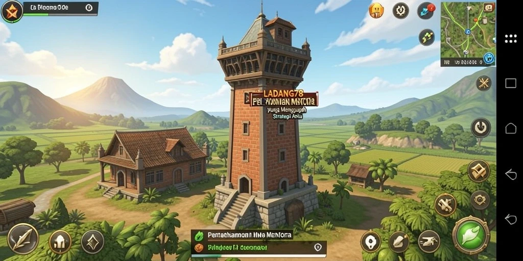 Gameplay seru dengan strategi menara yang menantang.