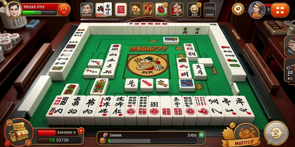 Gameplay seru MEGA777 dengan tantangan Mahjong yang menarik.