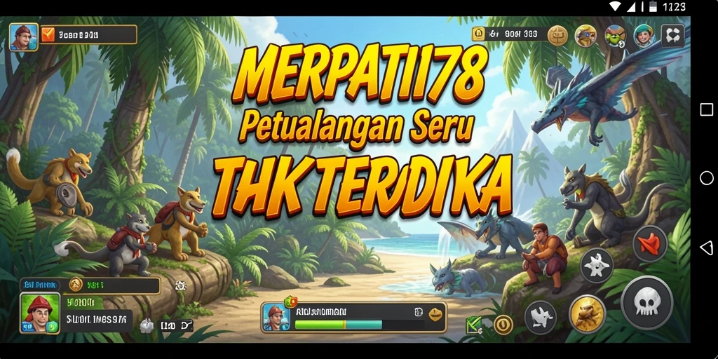Tampilan gameplay seru di MERPATI178 dalam aksi petualangan.