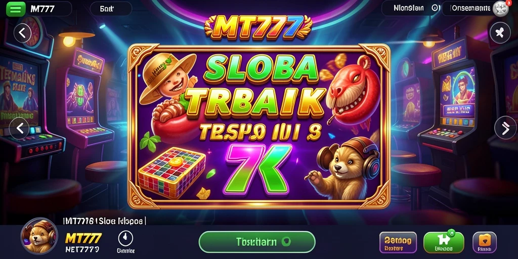 Screenshot dari gameplay MT777 menunjukkan kegembiraan dalam bermain slot.